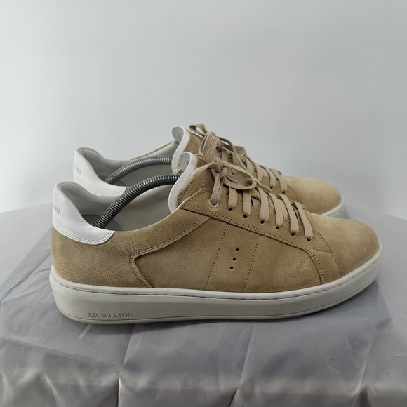 JM WESTONOn Time Animation Sneakers Low Top In Beige
